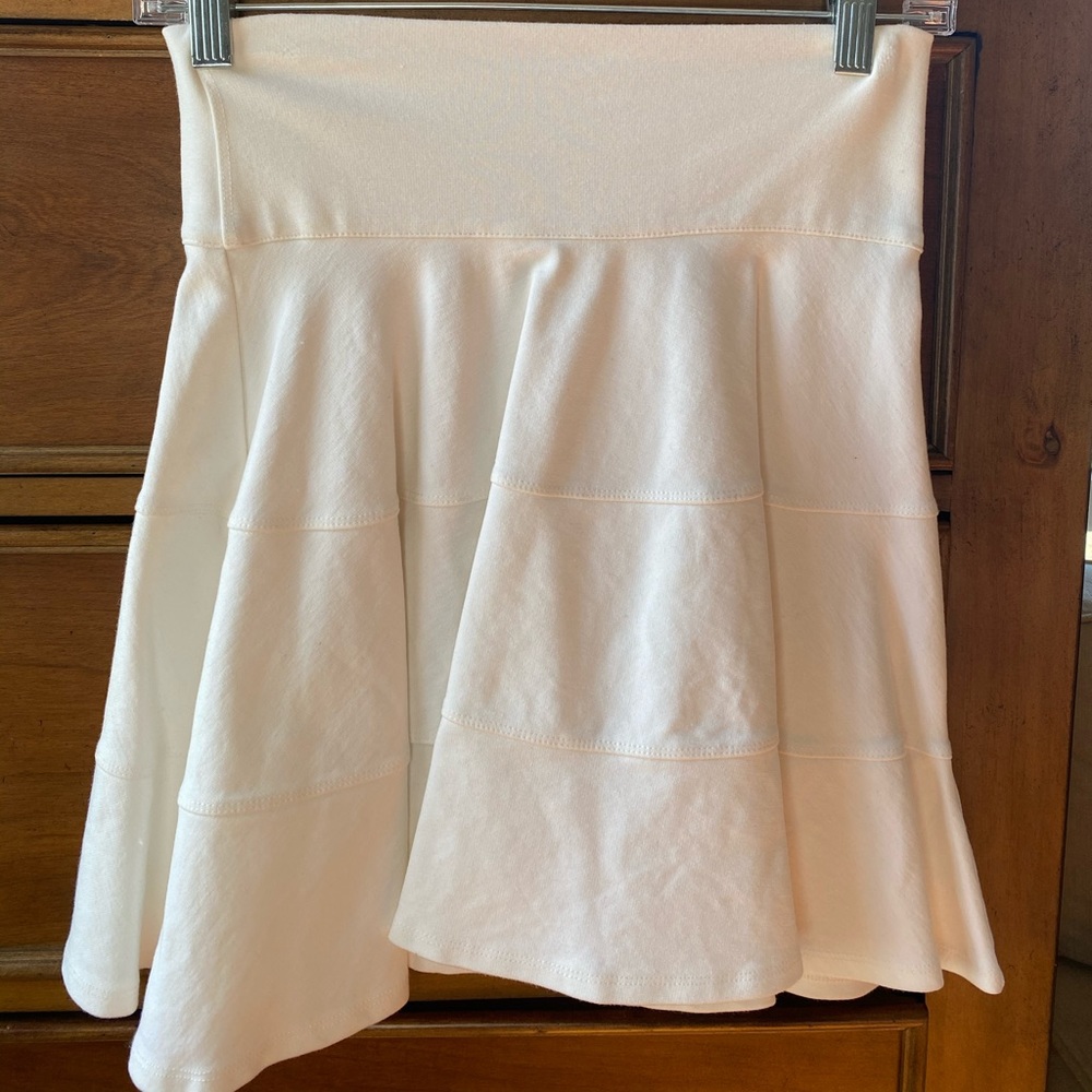 White skirt